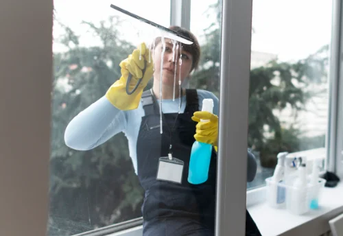 Nettoyage de vitres intérieures et extérieures à Dompcevrin